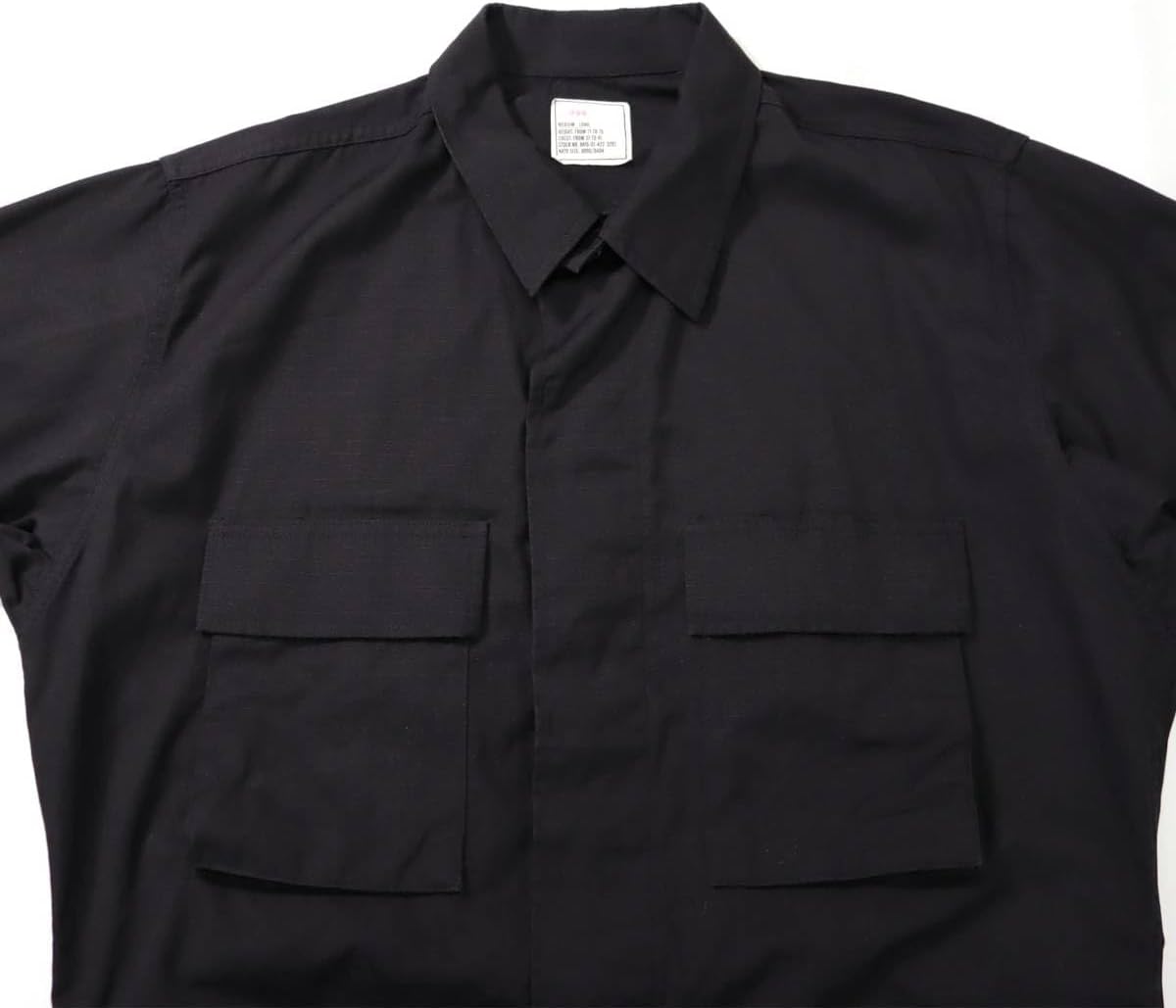 【極美品】US Army BDUジャケット☆BLACK 357☆M-S☆米軍実物 US.Army BDU Jacket BLACK357 DeadStock】アメリカ軍 BD