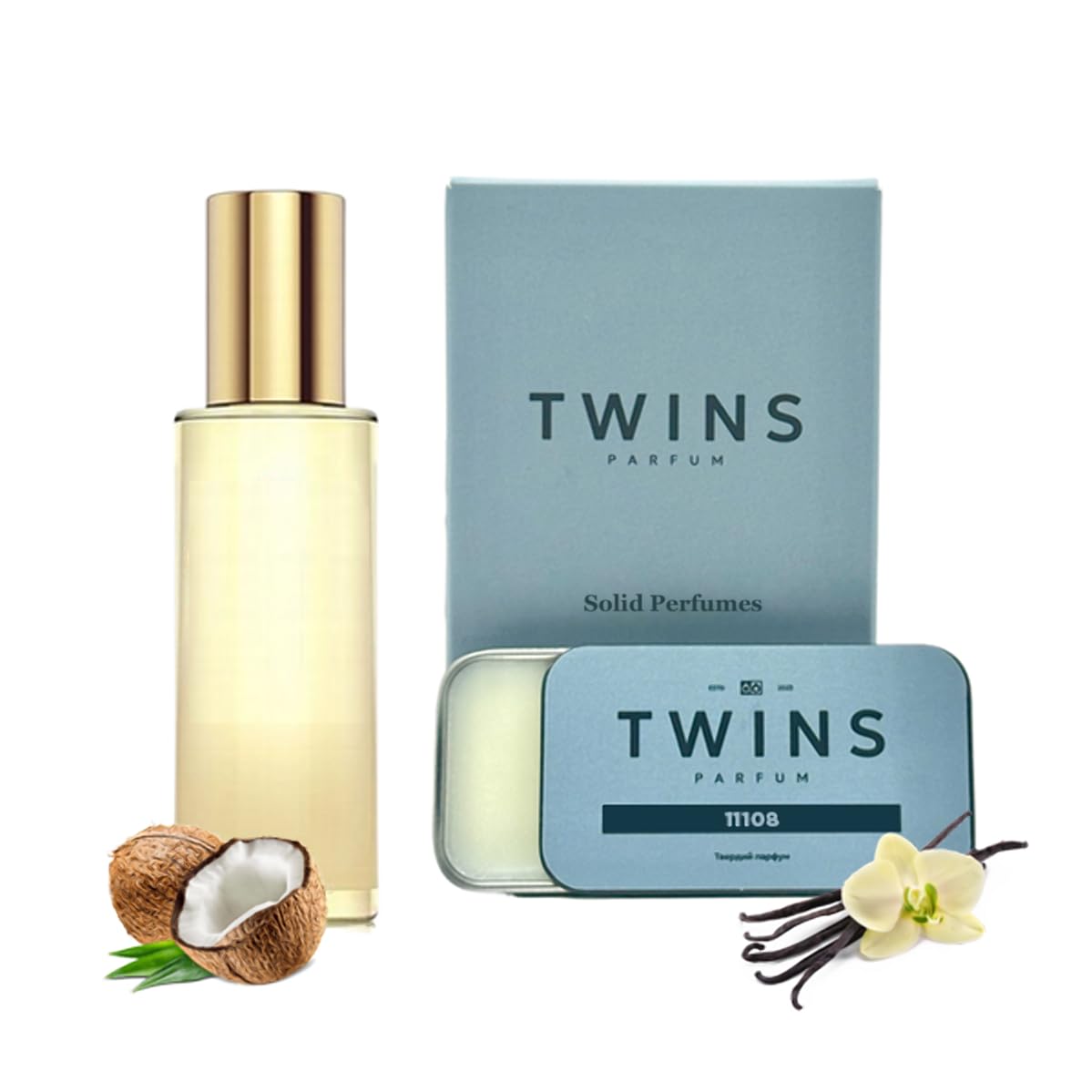 No.11108 | Impression of Coconut Passion | Women's Solid Perfume | 053.4 Oz / 15 gr
