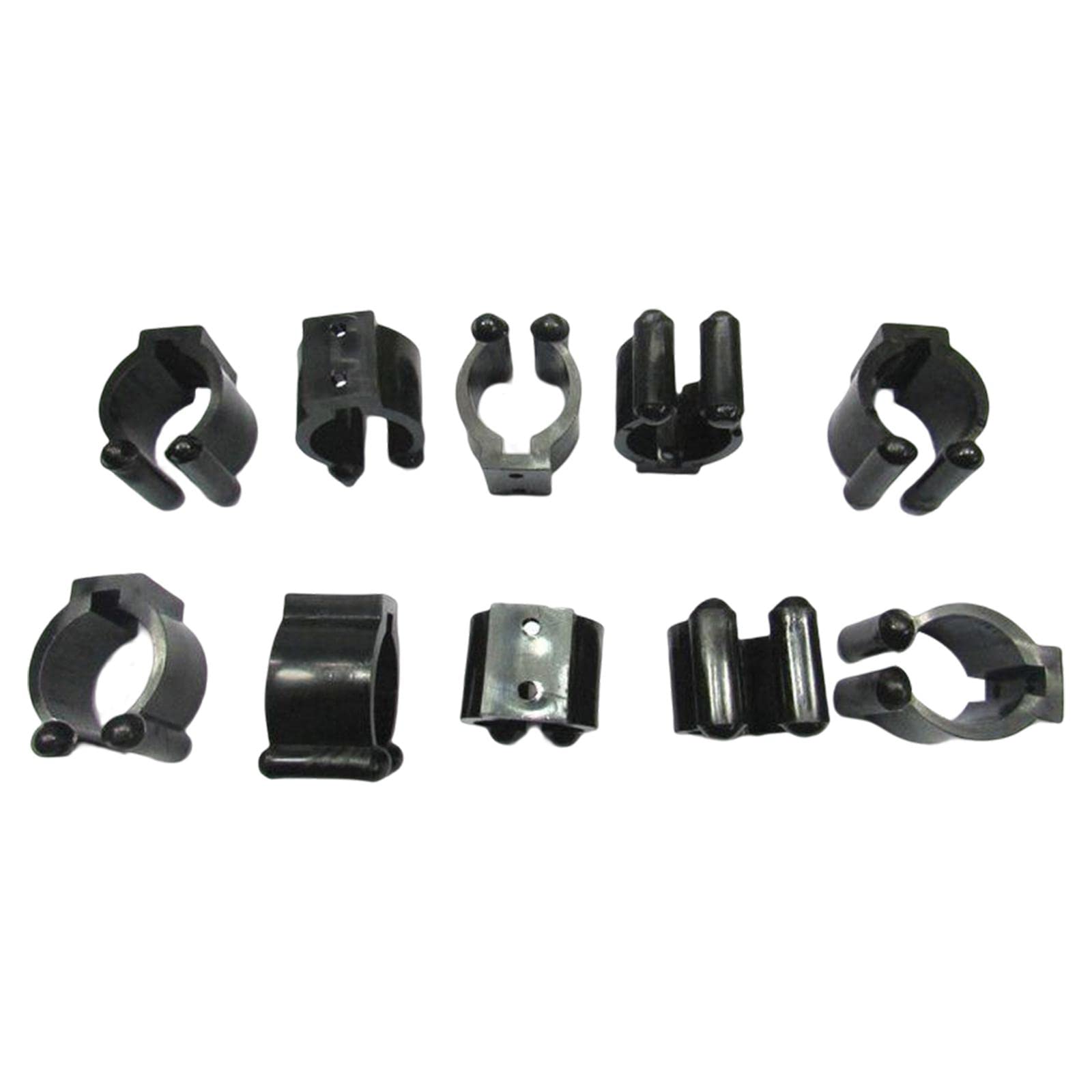 LOOM TREE® 10X Poly Billiard Cue Clips Fishing Rod Clips Billiard Accessories Large | Indoor Games | Billiards | Accessories & | Ball & Cue Racks-image-8