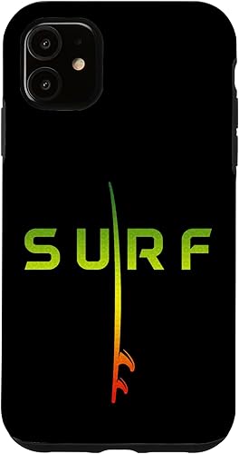 Miniatura 7 de Funda para iPhone 1212 Pro Surf Board Surfing Beach Vintage Retro Surfer Case