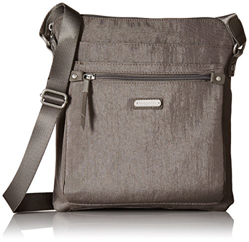 Baggallini Womens Go Bagg With Rfid Phone Wristlet Handbags, Gray, One Size Us #TOP25