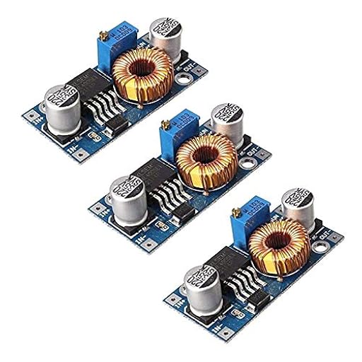ICQUANZX 3pcs DC-DC 5A 5-32V a 0.8-24V Módulo regulador reductor 12V / 24V / 32V a 3.3V / 5V / 12V / 24V Convertidor reductor regulador de voltaje de gran potencia | Ya disponible en tu tienda friki favorita! En mundofriki.es!