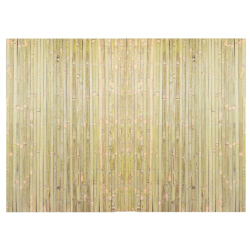 Sprigra Bamboo Slat Fence 6ft x 13ft, Natural Split Bamboo Fencing, Privacy Screen 6 Feet High Outdoor, Privacy Fence for Garden, Divider, Balcony, Pool