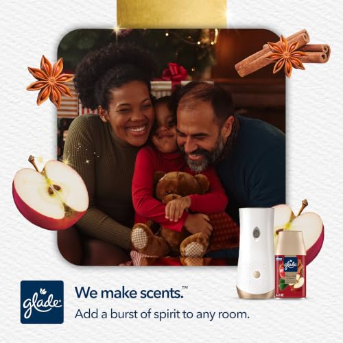 Glade Automatic Spray Air Freshener Refill, Warm Apple & Spice, 3 Count - image 5