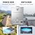 Propane Water Heater Tankless, 6L 1.6 GPM Outdoor Propane Water Heater, Portable Camping Instant Hot Water Heaters with Digital Display, Multi-Protection for Camping RV Boat Cabins