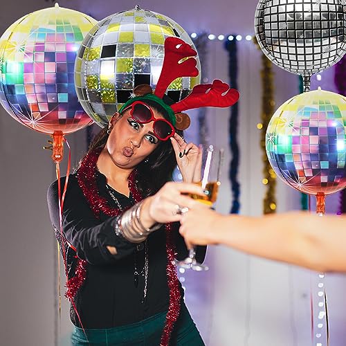 Eozighi 9 Pezzi Palloncini da Discoteca 4D 22