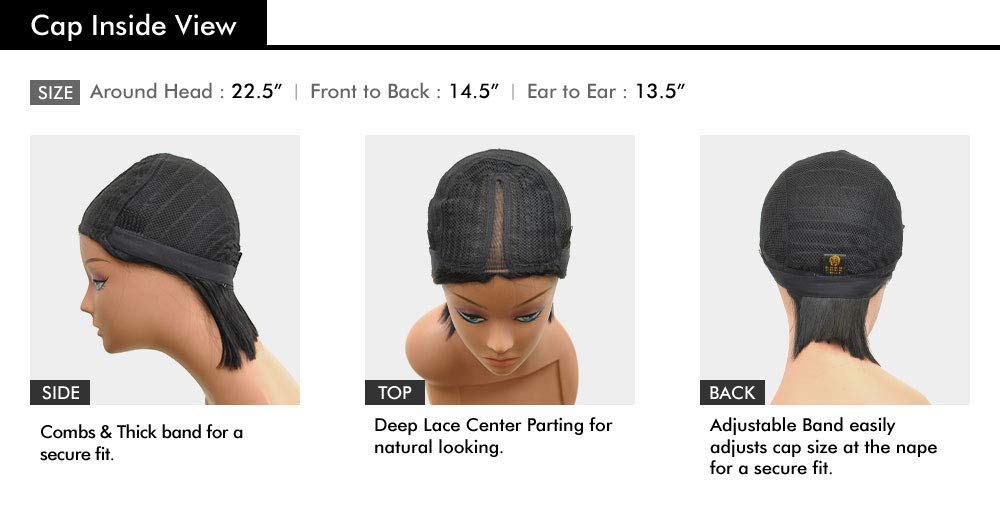 Outre The Daily Wig Synthetic Hair Lace Part Wig RYAN (99J) - Image 3