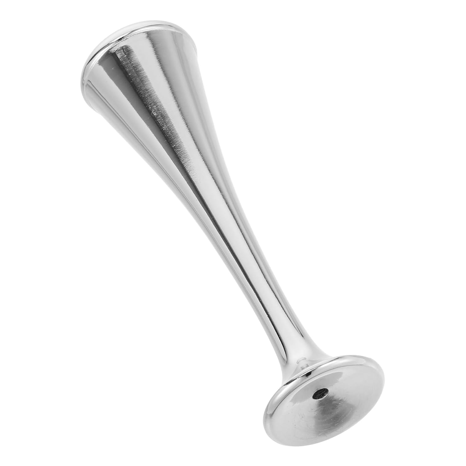 Cabilock Aluminum Alloy Heartbeat Device for Pregnancy Portable Lightweight Prenatal Stethoscope with Accurate Fetal Heart Rate Detection Silver Pregnancy Accessory for Expecting Parents