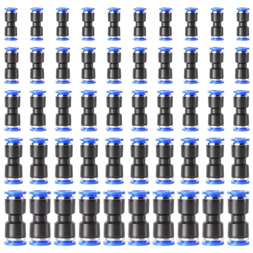 Tailonz Pneumatic PU-6 8 10 12 14 LS 50 Straight Push Connectors Plastic Quick Release Connectors Air Line Fittings For 6 8 10 12 14 Tube  thumb #7