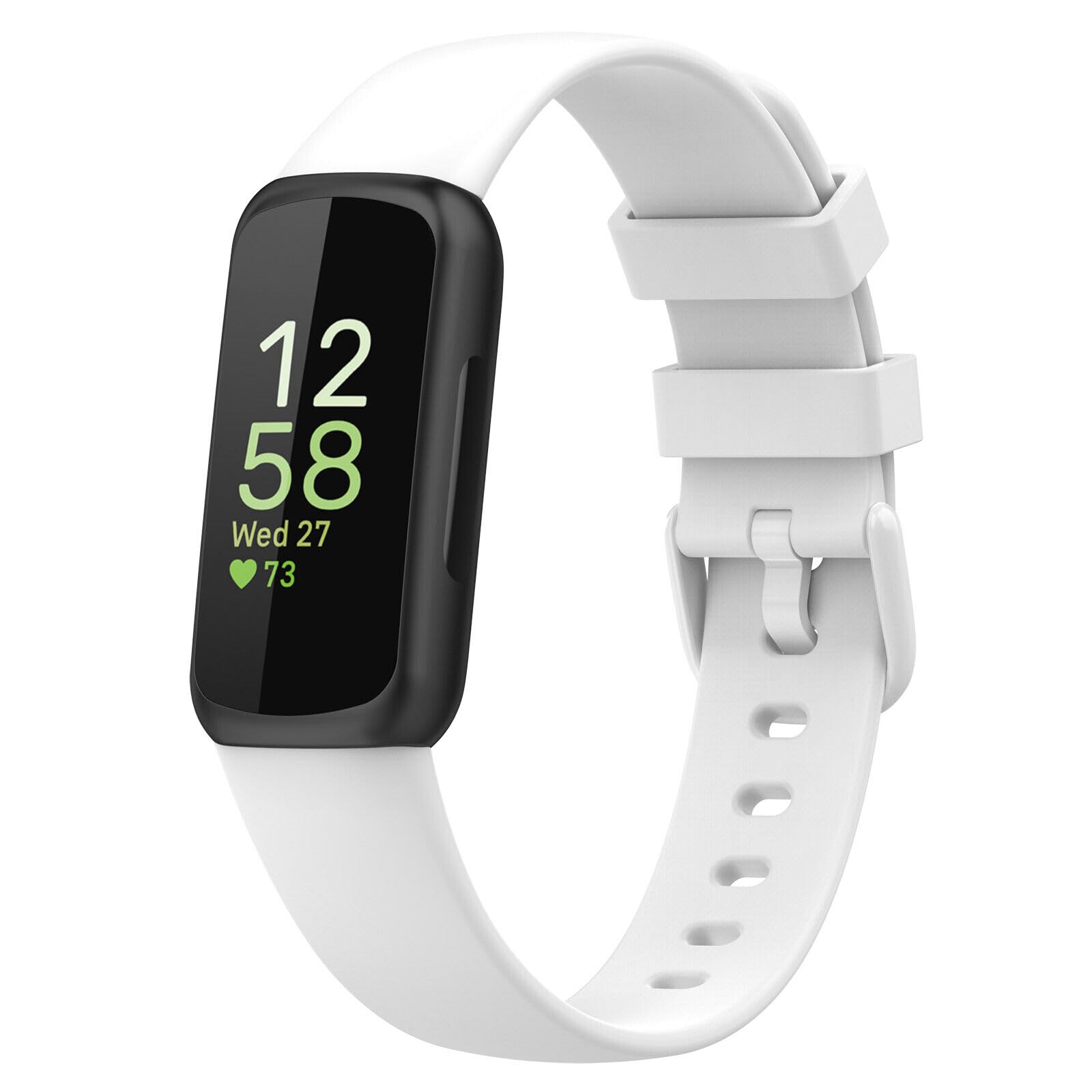 for Fitbit Inspire 3 Bands Women Men, Soft Silicone Adjustable Wristband Replacement Sport Straps Compatible with Fitbit Inspire 3 Fitness Tracker-image-5
