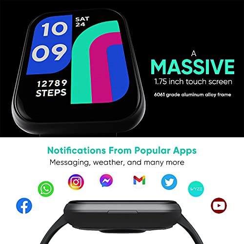 WYZE-Cordless-Vacuum-and-Smart-Watch-Vacuum-with-24Kpa-Powerful-Suction-Lightweight-Stick-with-HEPA-Filter-17547mm-Aluminum-Smartwatch-for-Android-Phones-and-iOS-Phones-IP68-Waterproof-Fitness