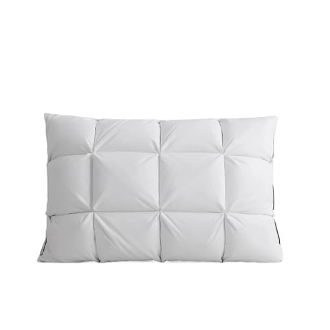 Bread White Goose Pillow for Sleeping Neck Protection Bed Covered with Cotton