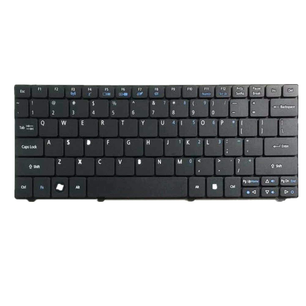 Clavier Acer D525 noir version US pour remplacement d'ordinateur portable
