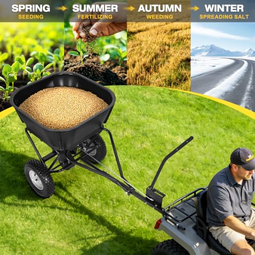 AugFir 130 lb Tow Behind Spreader