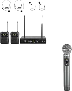 Phenyx Pro UHF Wireless Microphone System PTU-52-2B Bundle with Wireless Microphone PWH-4200