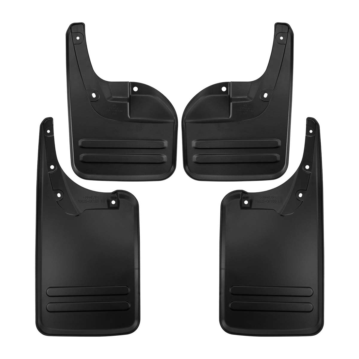 ZeQYyN Car mud flaps,Compatible with Hilux Vigo 2WD 2005-2014,Car exterior accessories