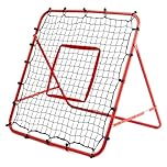 Football Rebounder - Football Training Equipment, Adjustable Soccer Rebound Net with Steel Frame, Portable Folding Trainer Practice, Outdoor Garden Backyard Sports Gift for Kids & Adult