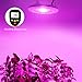 CANAGROW Plant Grow Light, LED Grow Lights for Indoor Plants, 100W UFO Waterproof Grow Light Plant Growing Lamp, New Technology Cob Led Grow Light, Natural Heat Dissipation Without Noise