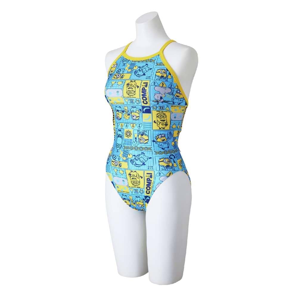 競泳練習用【ミニオン】ミディアムカット[ウィメンズ]　XLサイズ　【新品未使用】 競泳練習用【ミニオン】ミディアムカット[ウィメンズ] XLサイズ