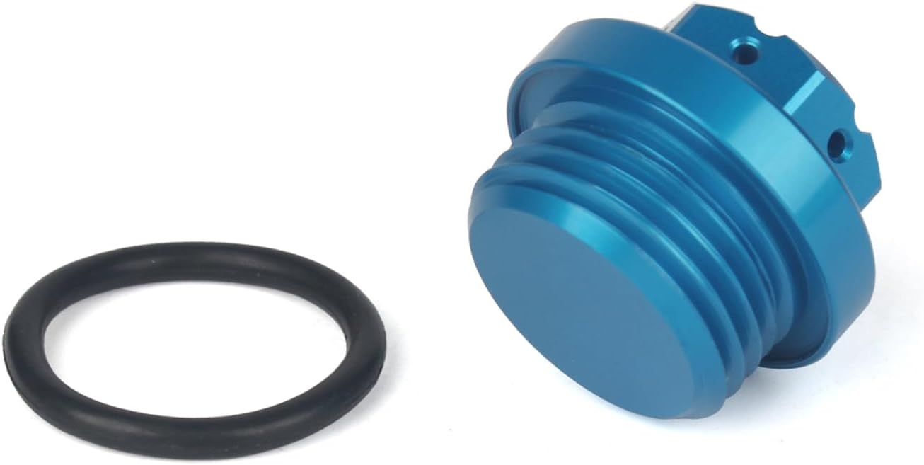 FULL-REV Engine Oil Filler Cap Plug Screw M30*1.5 For KAWASAKI ZX-6R/636 2024 (Blue)