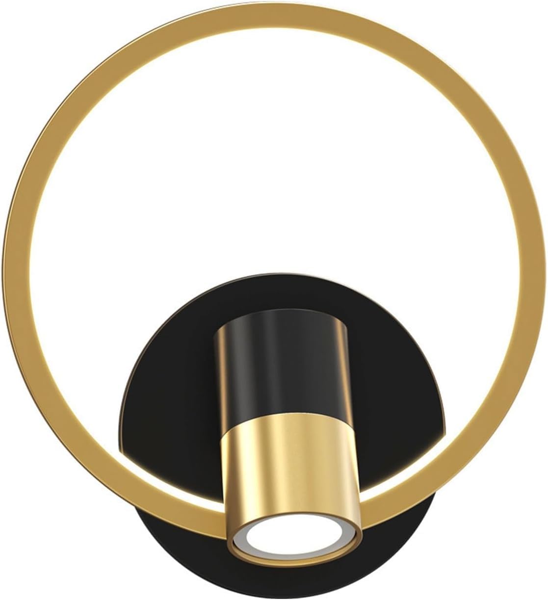 SXECAEPS Wall Lighting Fixtures Modern LED Dimmable Sconces 360°+180° Adjustable Spotlight Metal Swivel Headboard Lamp, Pendant Light