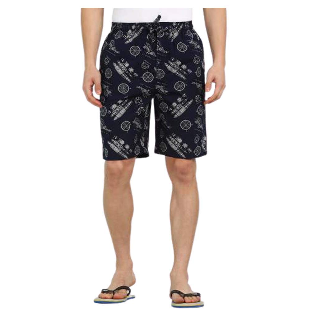 devil Men's Cotton Beach Printed Bermuda Shorts (Multicolour)-(A08)-picture-21
