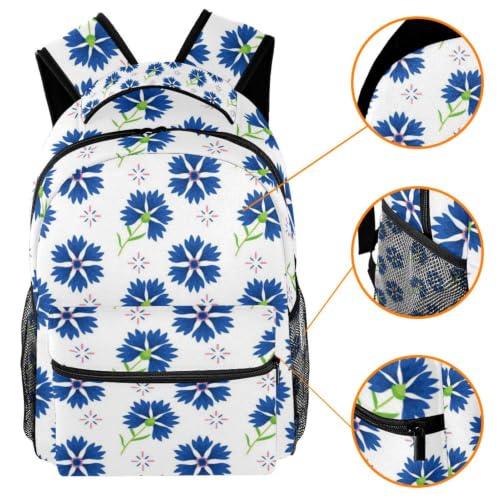 Mochila casual multicolor unisex con compartimento protector para bolsa de laptop 3