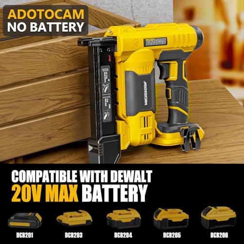 ADOTOCAM Cordless Brad Nailer for Dewalt 20V