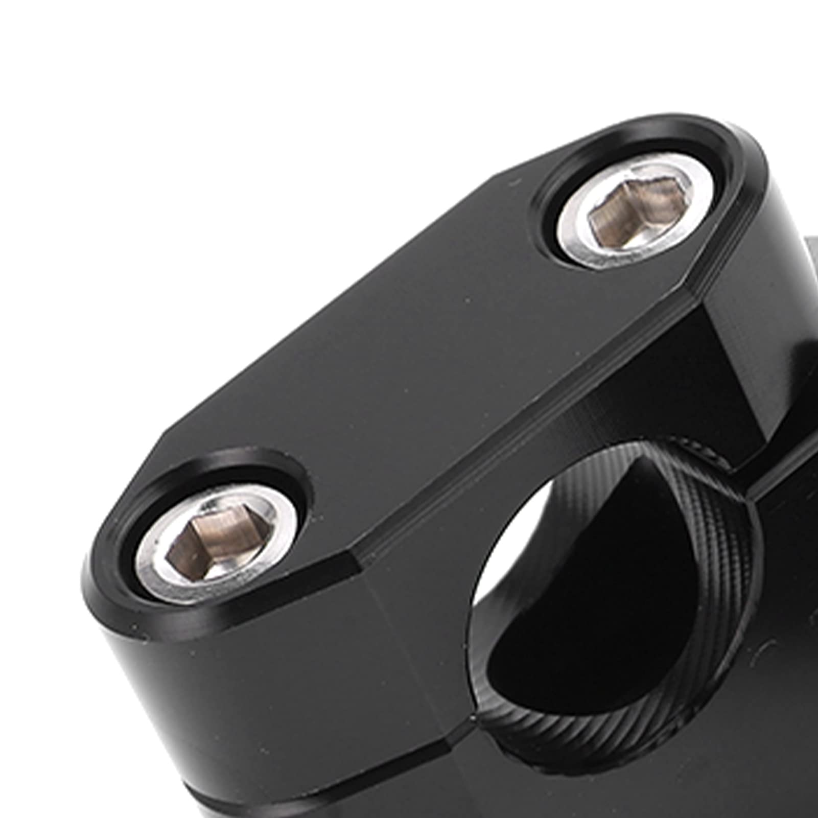 Aramox Lenkerhöhenadapter, Lenkererhöhung für Motorräder 7/8 Zoll Lenkererhöhungen CNC Aluminiumlegierung Universal Motorrad Modifikationszubehör(Schwarz)