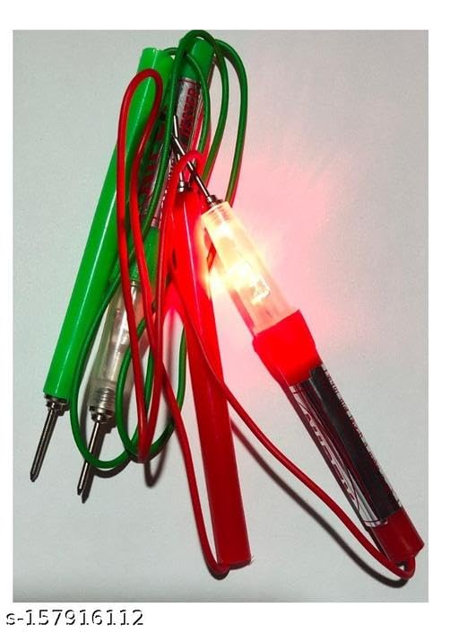 Continuity Tester to check all Cables Cords & Wires Analog Multimeter (Multicolor 4000 Counts) Analog Voltage Tester 2pcs-picture-33