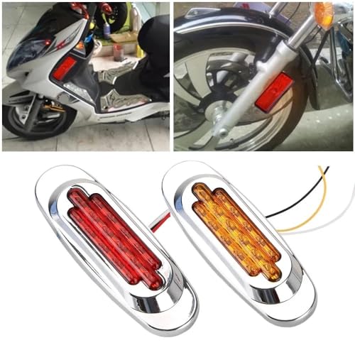 Lámpara señal giro para coche y luz de freno para motocicleta de doce voltios 2