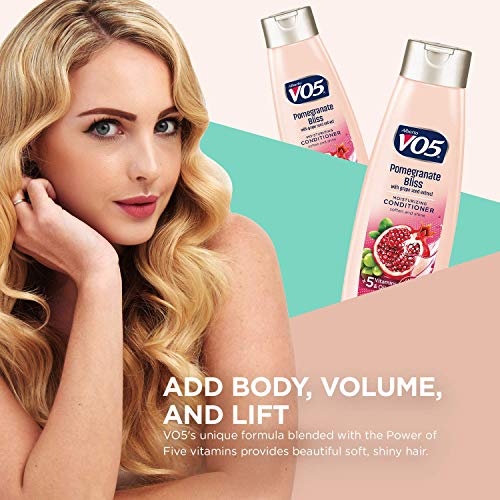 Vo5 Moisturizing Conditioner - 12.5 Fl Oz - Pomegranate Bliss - Grape Seed Extract Leaves Hair Looking Vibrant And Beautiful #TOP2