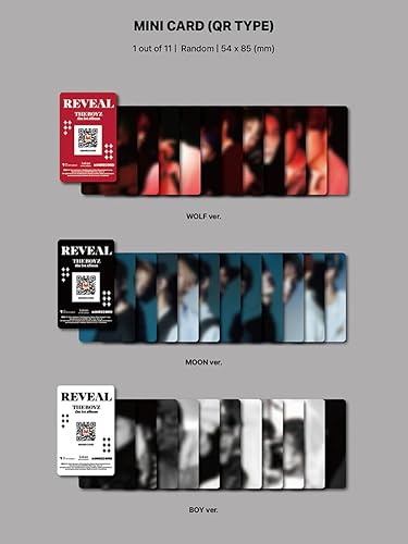 Miniatura 3 de (PLATAFORMA Ver.) THE BOYZ REVEAL 1er álbum (WOLF Ver) K-POP SEALED