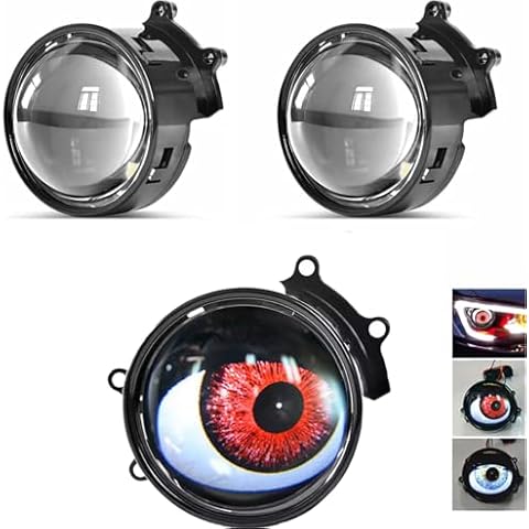 ivebed Blazexel Devil Eyes Car Lights Cover