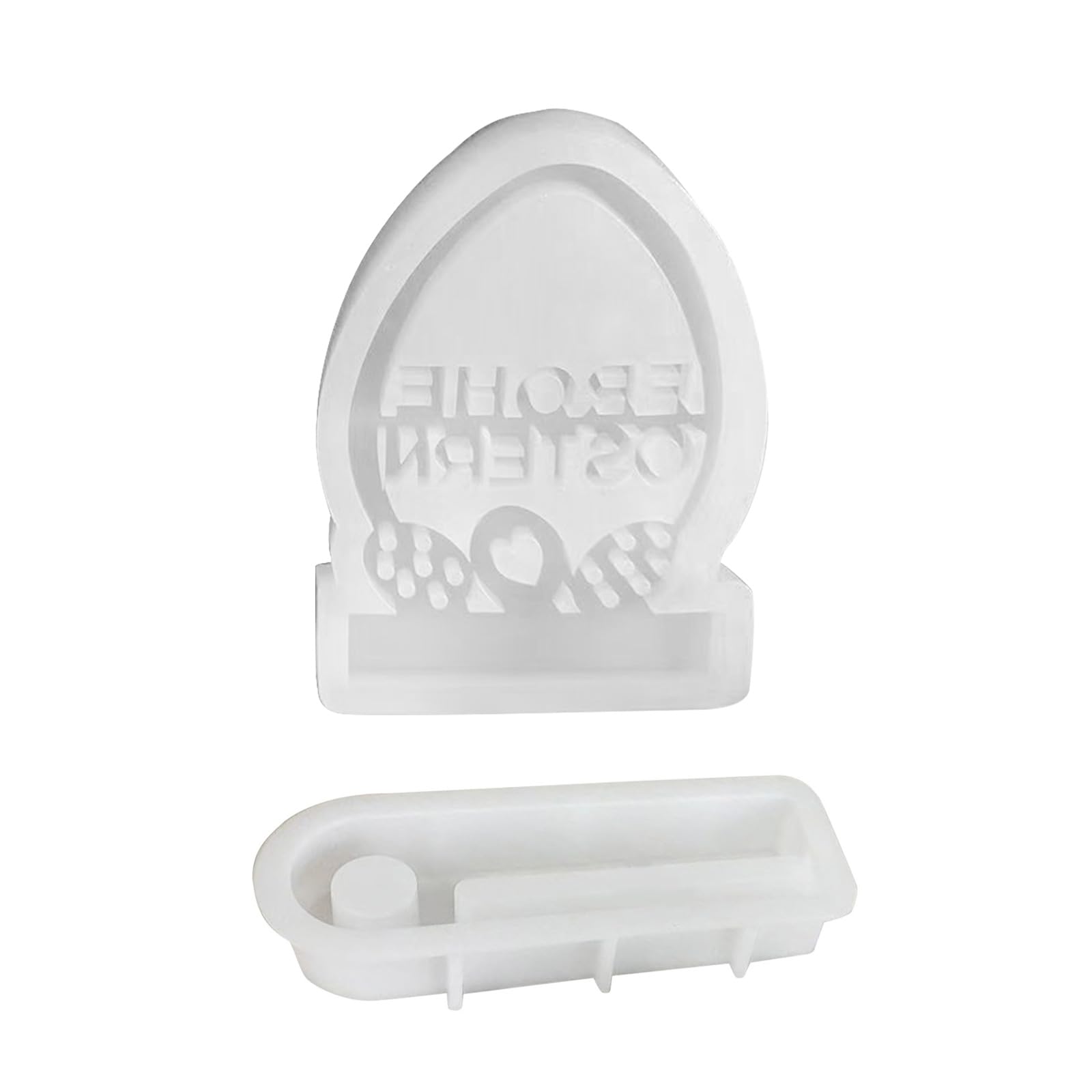 PANGBOER Candlesticks Resins Flower Basket Holder Silicone Molds Easters Castings Molds for Table Decorations Easters Flower Basket Candlesticks Silicone Holder Resins