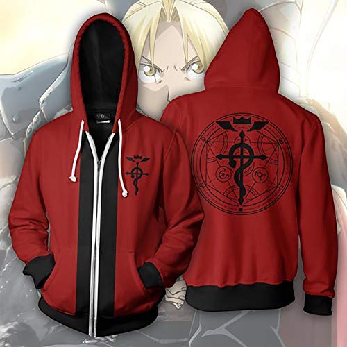 Shuihua - Hoodie Fullmetal Alchemist Edward Elric