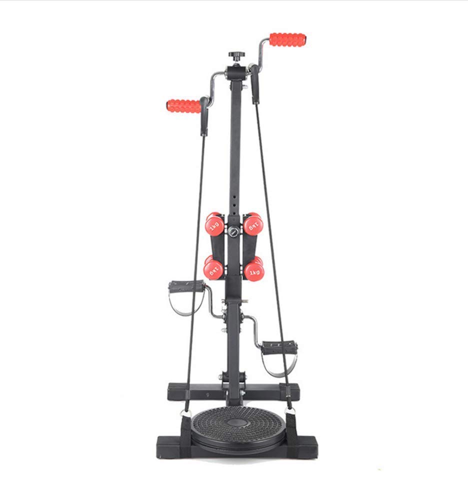Vertical Climber Home Gym, Climbing Machine Cyclette, per Home Body Trainer Stepper Cardio, Allenamento Allenamento Impugnature Antiaderenti Gambe Braccia Addominali Polpaccio