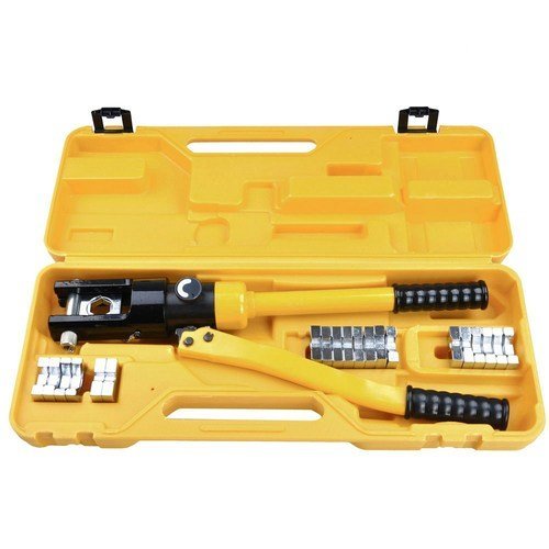 16 /Ton Hydraulic Wire Crimper Crimping Tool 11 Dies Battery Cable Lug Terminal