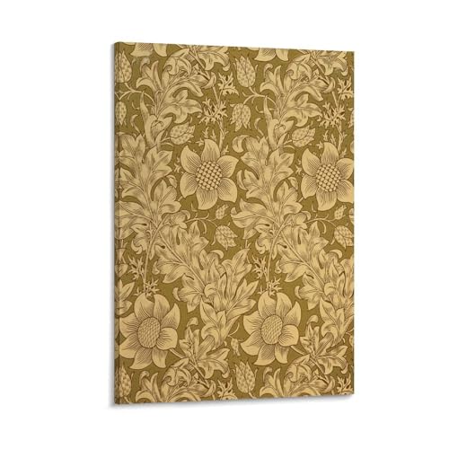 Papier peint Fritillary William Morris | Impression artistique et photo murale 40 x 60 cm