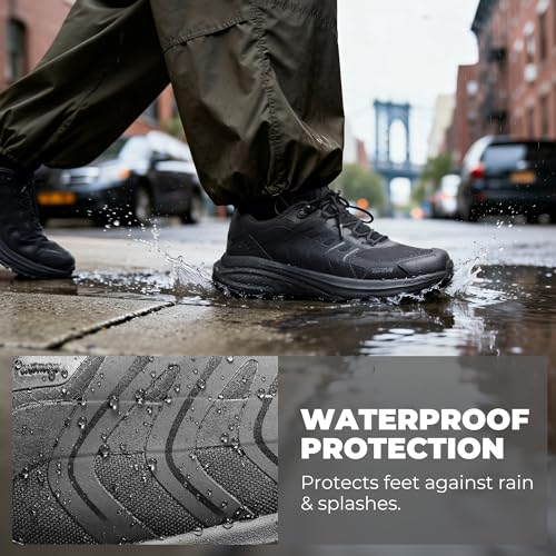 Image of NORTIV 8 Men's Waterproof Lightweight Hiking Shoes