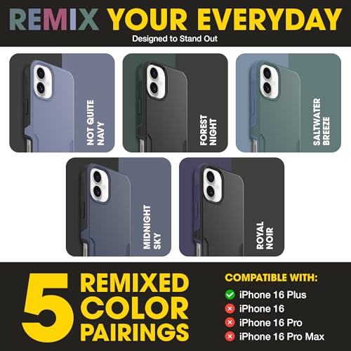 OtterBox iPhone 16 Plus – Commuter Series Slim MagSafe Case - Forest Night by OtterBox - Used condition - Image 8