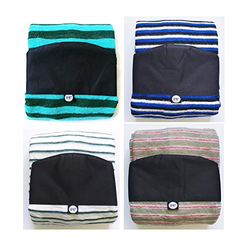 Lifyn2 Longboard Surfing Accessories Surfboard Fin Box 6\'/6\'6\"/7\'/9\'6\" Surfboard Sock Cover Protective Bag Storage Case for Shortboard Funboard Longboard Surfboard Single fin Box (Color : Teal 9ft6)