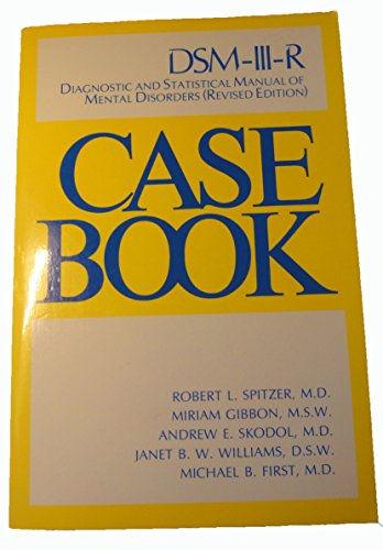 Case Book: DSM-III-R Diagnostic and Statistical... 0880482834 Book Cover
