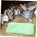 MERRYHAPY Cotton Rabbit Nest Mat Guinea Pig Bedding Small Animal Bed Mat Rabbit Scratch Pad Warm Bed Pad