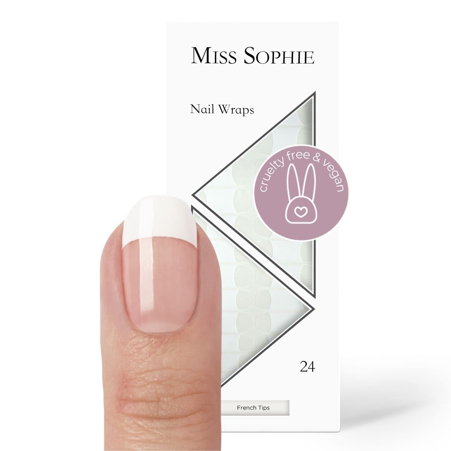 Miss Sophie Nail Wraps - 24 Ultra-Thin-self-Adhesive Long-Lasting Nail Wraps
