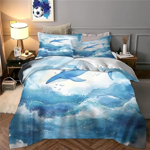 Housse de couette pastèque 3D microfibre hypoallergique parure de lit double