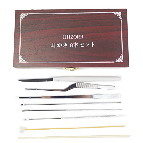 耳かき ピンセット みみかき 耳掃除 吸引 8本セット 耳用 ピンセット イヤークリーナー ステンレス製 耳かきの方が当たりが優し 耳掻き 吸引 専用収納ケース付き 携帯便利 家族用に購入|RESPECTING