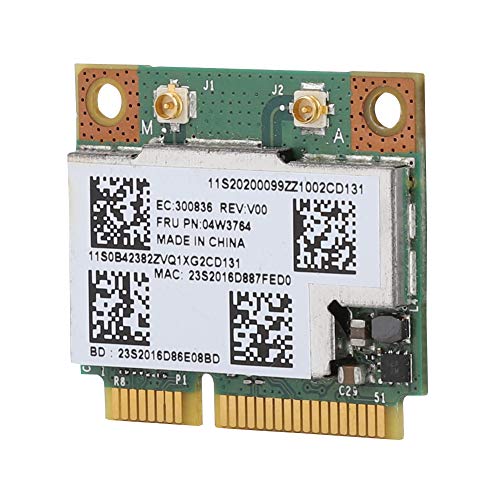Tarjeta inalámbrica dual band Fydun BCM943228HMB PCI-E WiFi 300Mbps con 4 conexiones internas miniatura 1