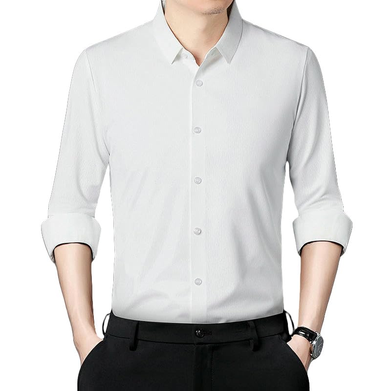 Manga larga para hombre en esta blusa de primavera ideal para la oficina