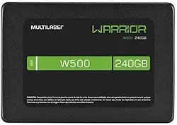 Ssd Gamer Warrior 2,5 Pol. 240Gb W500 - Gravação 500 Mb/S - SS210